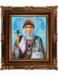 Иконы вышитые бисером (2 фотографии)